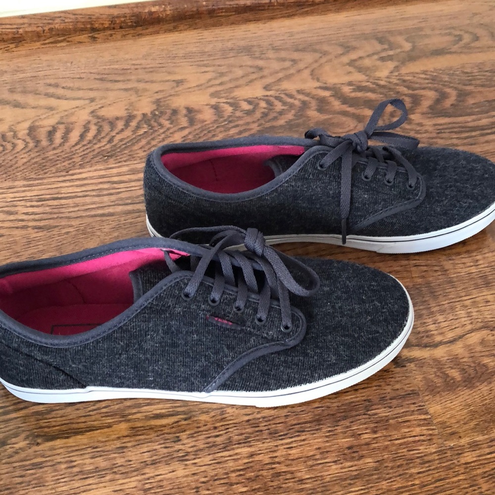 Vans: Atwood Low Heather Jersey blue sneakers 7.5 - Picture 5 of 7